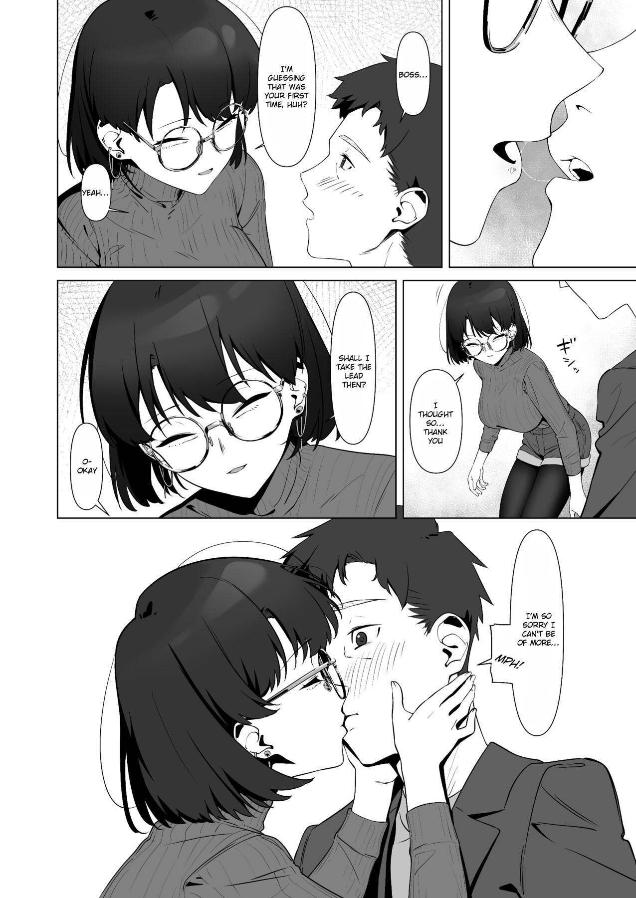 Hentai Manga Comic-My first sexual experience was with the boss of the cafe I'd been going to for 16 years-Read-15